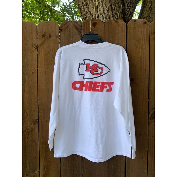 vintage 90s Kansas city Chiefs long sleeves Sirth size XL - Picture 1 of 7